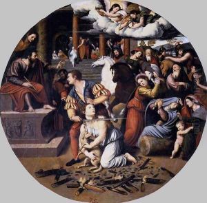 Martyrdom of St Agnes 1540s