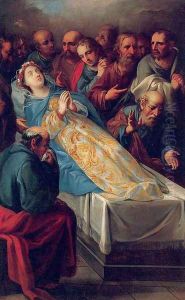 The Dormition of the Virgin 1720-40 by Francisco Martinez