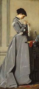 Penelope ca. 1868 by Charles Francois Marchal