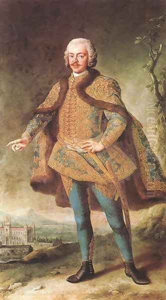 Portrait of Dénes Bánffy c. 1750 - view 1
