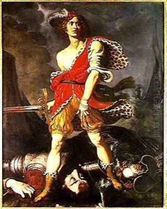 David and Goliath by Onorio Marinari