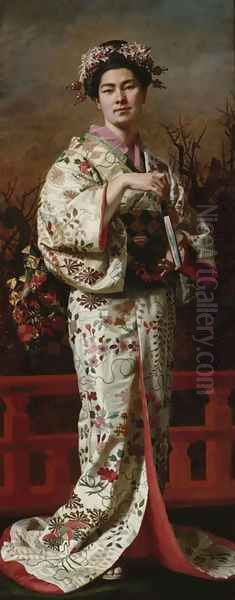 Portrait of Geisha - view 1