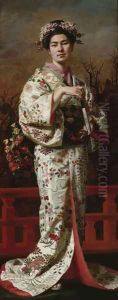 Portrait of Geisha