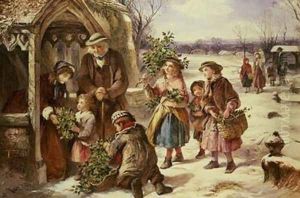 Christmas Morning 1865 by Thomas Falcon Marshall