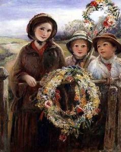 May Day Garlands by Thomas Falcon Marshall