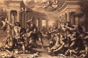 The Massacre of the Innocents by Sebastiano Mazzoni