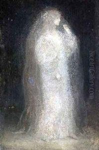 The Bride or Novice taking the Veil 1887 by Matthijs Maris