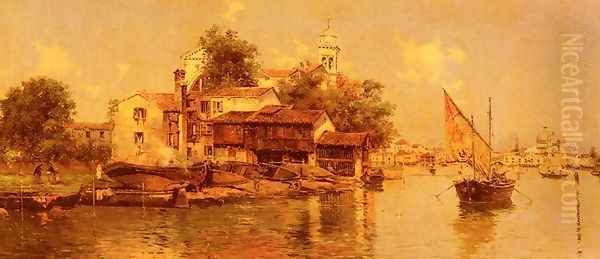 A Boathouse in Venice - view 1