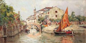 A Venetian Canal A Venetian Canal
