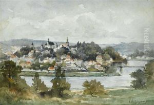View Of A Town View Of A Town