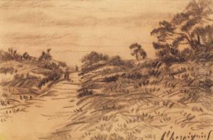 Paysage by Henri-Joseph Harpignies