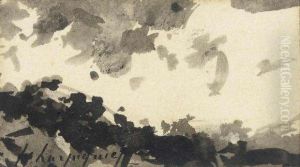Etude De Ciel by Henri-Joseph Harpignies