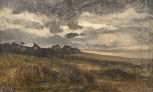 Paysage Au Ciel Plombe