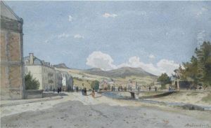 La Bourboule by Henri-Joseph Harpignies