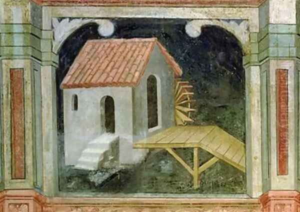 Watermill from The Working World cycle after Giotto 1450 - view 1