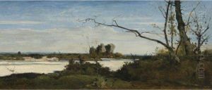 Bords De La Loire (study For Les Corbeaux, Paysage)