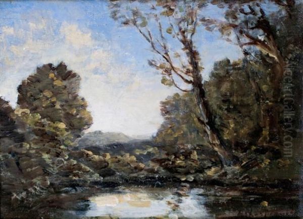 Bord De Riviere A L'oree Du Bois - view 1