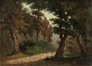 A Sunlit Glade by Henri-Joseph Harpignies