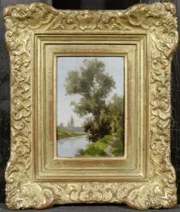 Les Bords Du Loing, St. Prive by Henri-Joseph Harpignies