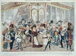 Advertisement for a Parisian clothes outfitters referring to the First Hague Peace Conference of 1899 Advertisement for a Parisian clothes outfitters referring to the First Hague Peace Conference of 1899
