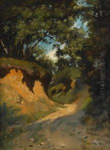 A Country Lane by Henri-Joseph Harpignies