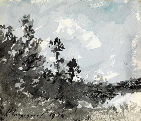 Paysage Au Lac - view 1