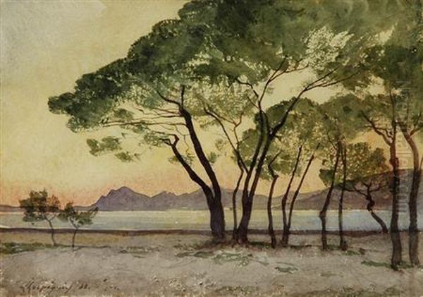 French, - La Mer Au Capd'antibes - view 1