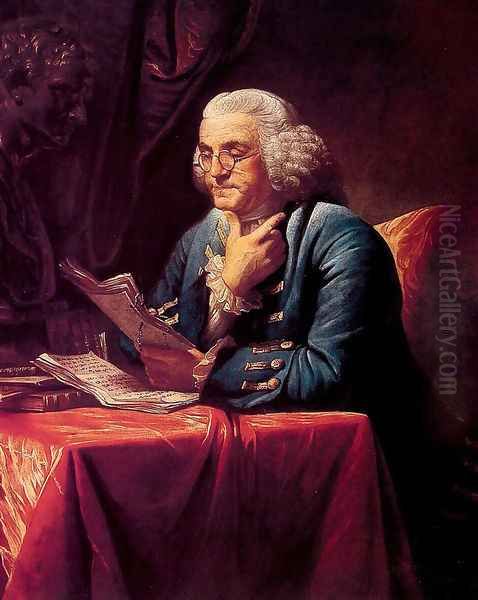 Portrait of Benjamin Franklin - view 1