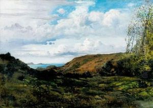 La Lande Pres De La Mer by Henri-Joseph Harpignies