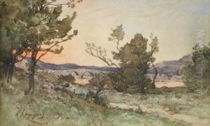 Paysage Au Pont