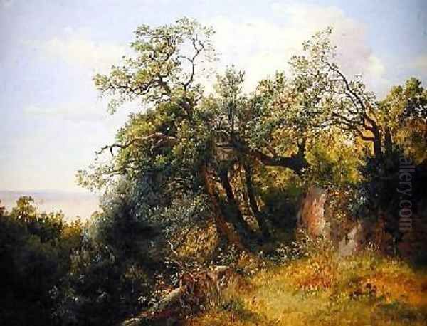 In the Ariccia Park - view 1