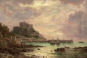 Gorey Castle, Jersey by Carl Morgenstern