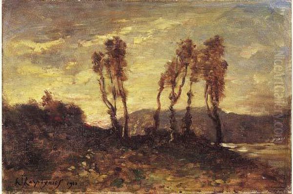 Paysage Au Soleil Couchant, 1911. - view 1