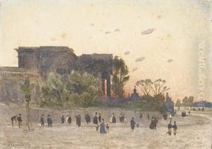 Vue De L'assemblee Nationale A Paris, Des Figures Au Premierplan Vue De L'assemblee Nationale A Paris, Des Figures Au Premierplan
