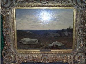 Paysage Aux Rochers by Henri-Joseph Harpignies