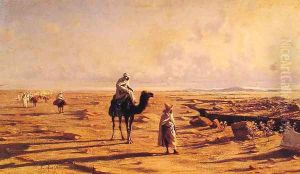 The desert cavalcade by Reinhold von Moeller