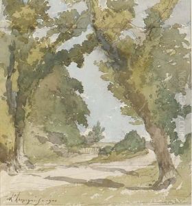 A Wooded Landscape A Wooded Landscape
