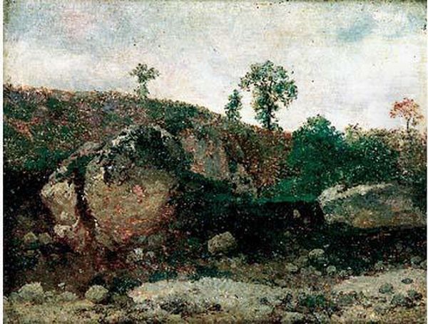 Rochers A Fontainebleau, Circa 1860-1865 - view 1