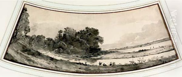 Pecheurs En Bords De Riviere - view 1