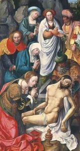 The Entombment by Master of Magdalen
