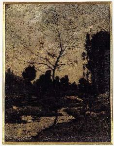 Les Ruines D'herissau Au Crepuscule, Circa 1876 Les Ruines D'herissau Au Crepuscule, Circa 1876
