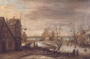 A Village in Winter A Village in Winter