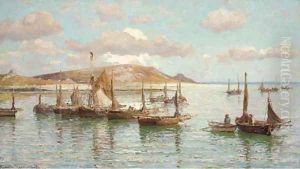 A Scilly Anchorage by Hamilton Macallum