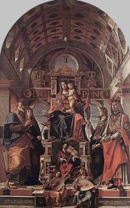 Madonna and Child Enthroned with Saints 1498