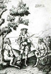 Apollo and Pan by Bartolomeo Montagna
