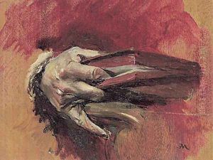 Study of a Hand with a Book