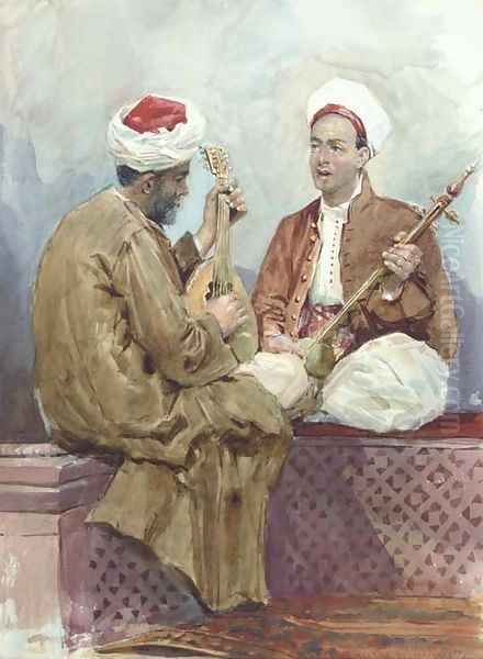 The musicians - view 1
