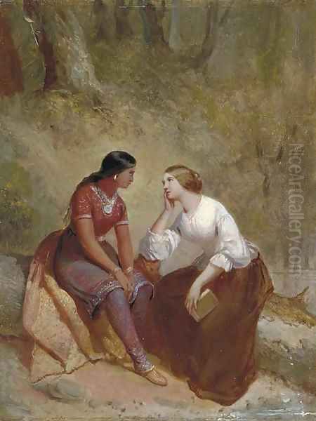 The Meeting of Hetty and Hist - view 1