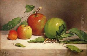 Still Life - Study of Apples by William Rickarby Miller