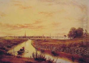 New York from Hoboken by William Rickarby Miller